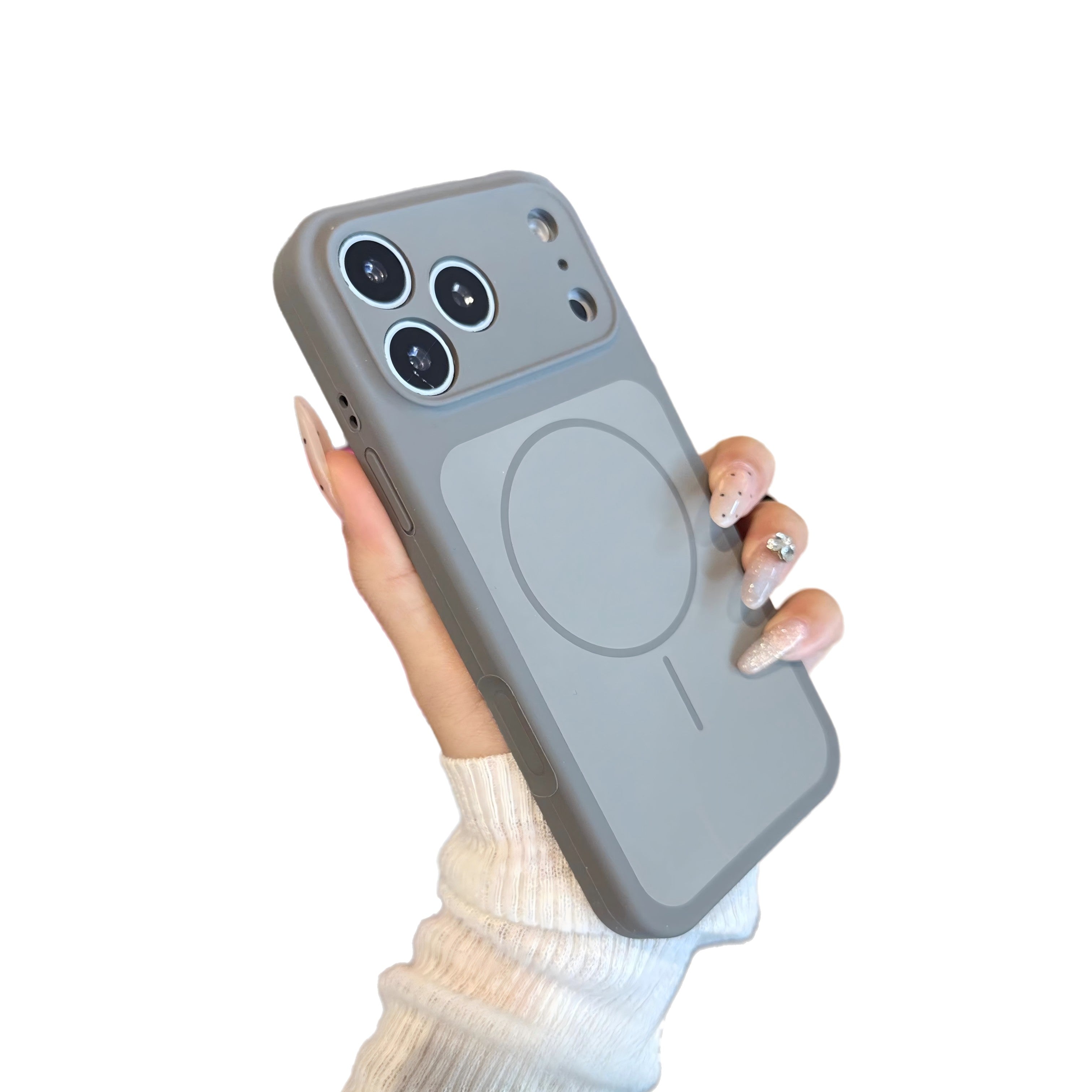 Liquid Silicone Compatible with Magsafe Case for iPhone