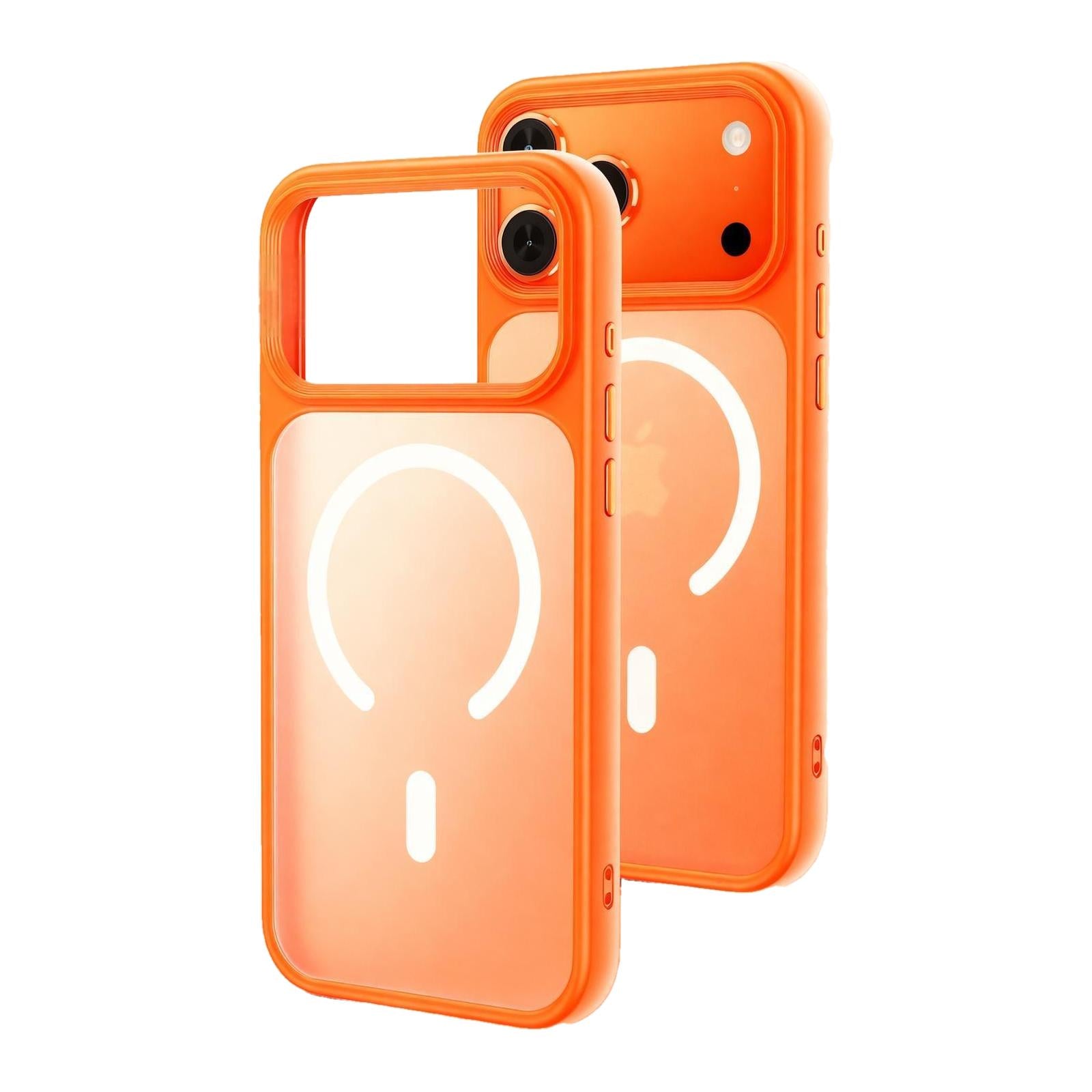 Bumper Translucent Matte Compatible with MagSafe Case for iPhone