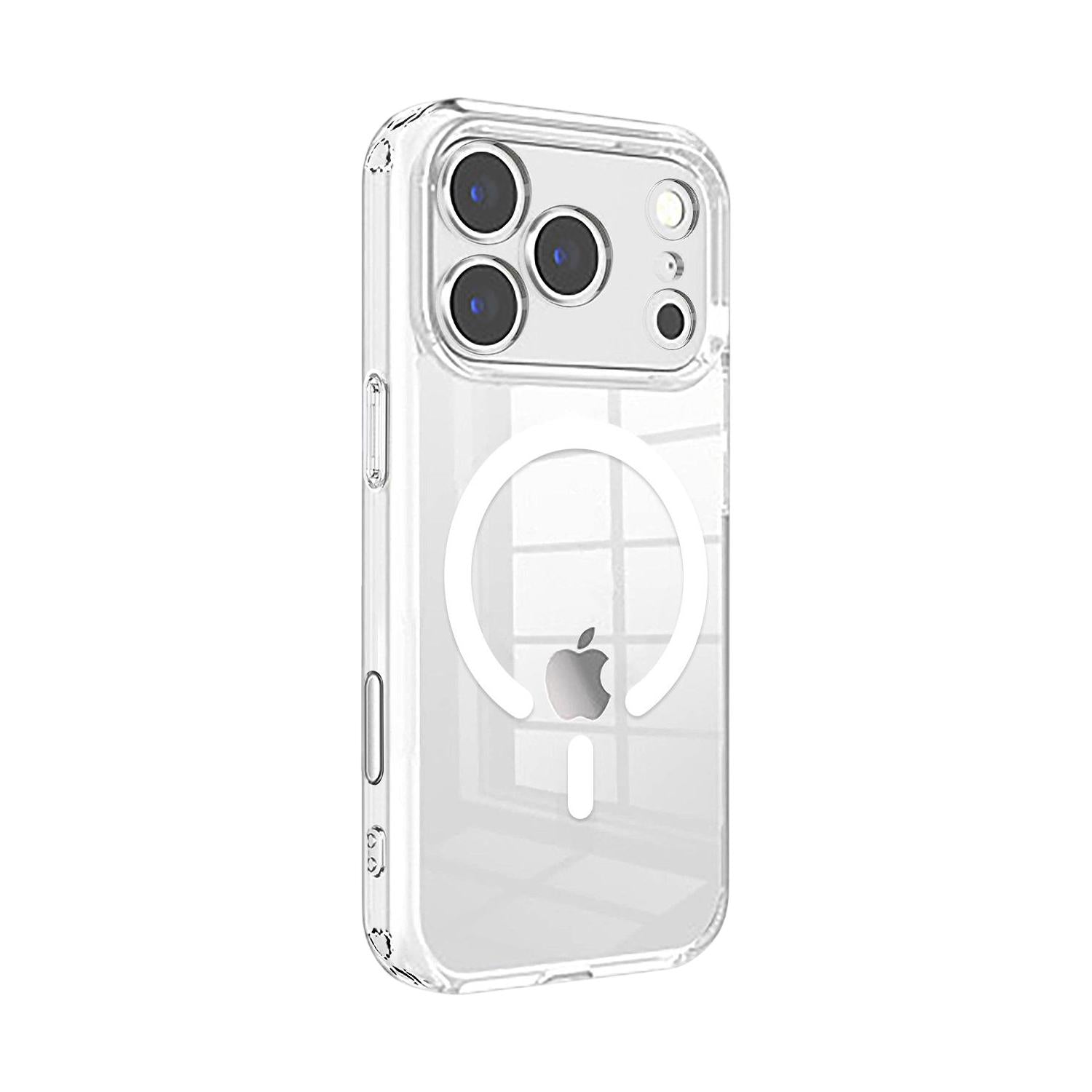 Transparent Compatible with MagSafe Case for iPhone