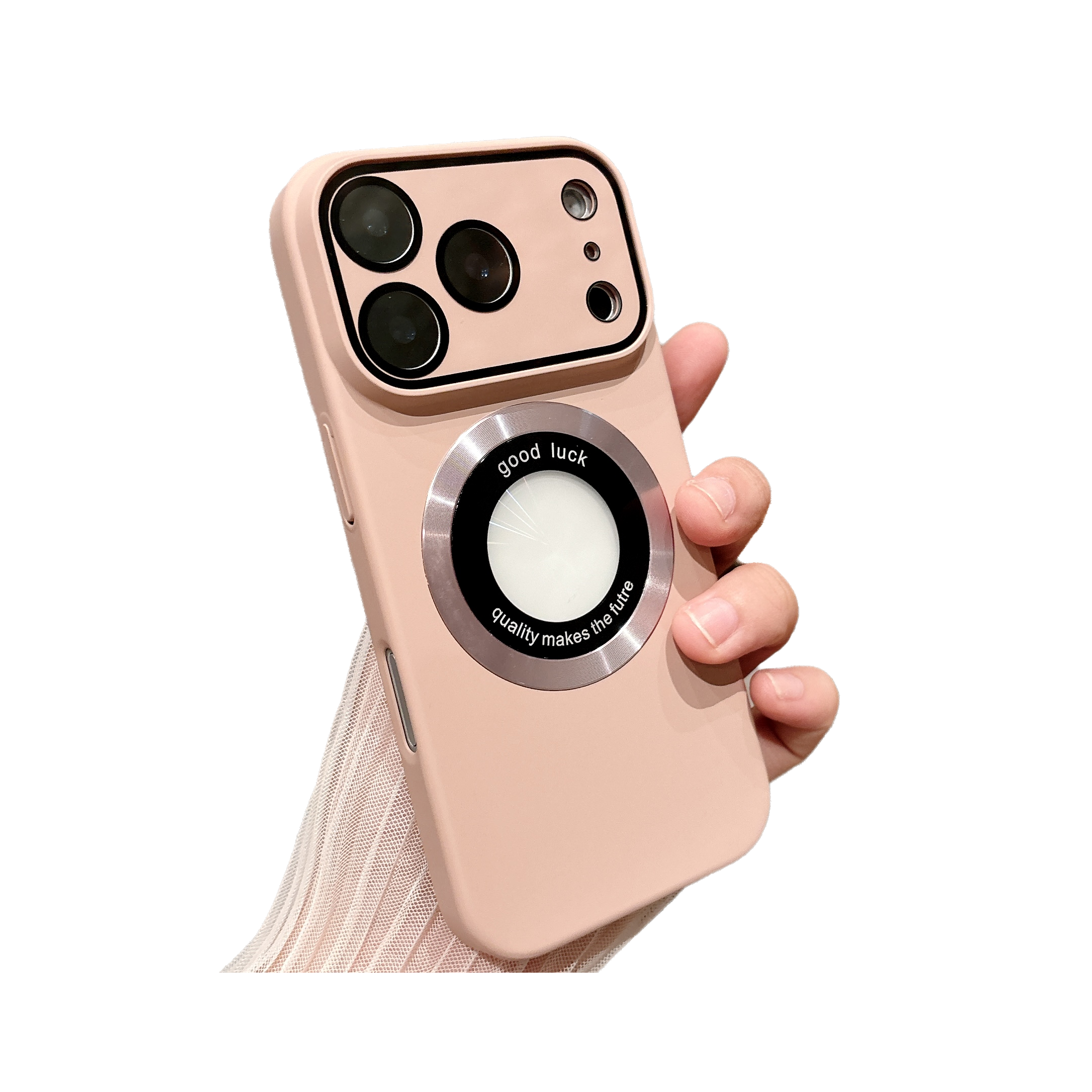 Camera Lens Protection Case for iPhone,Compatible with MagSafe